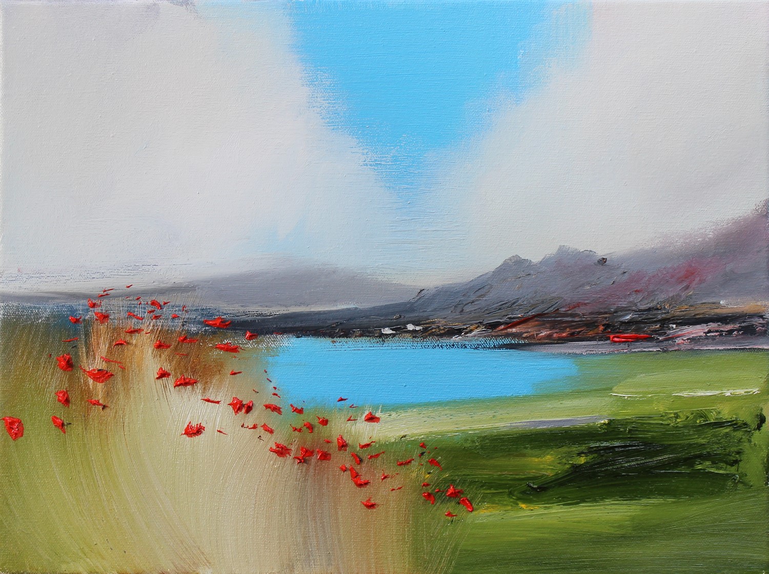 'A Summers Day by the Loch' by artist Rosanne Barr